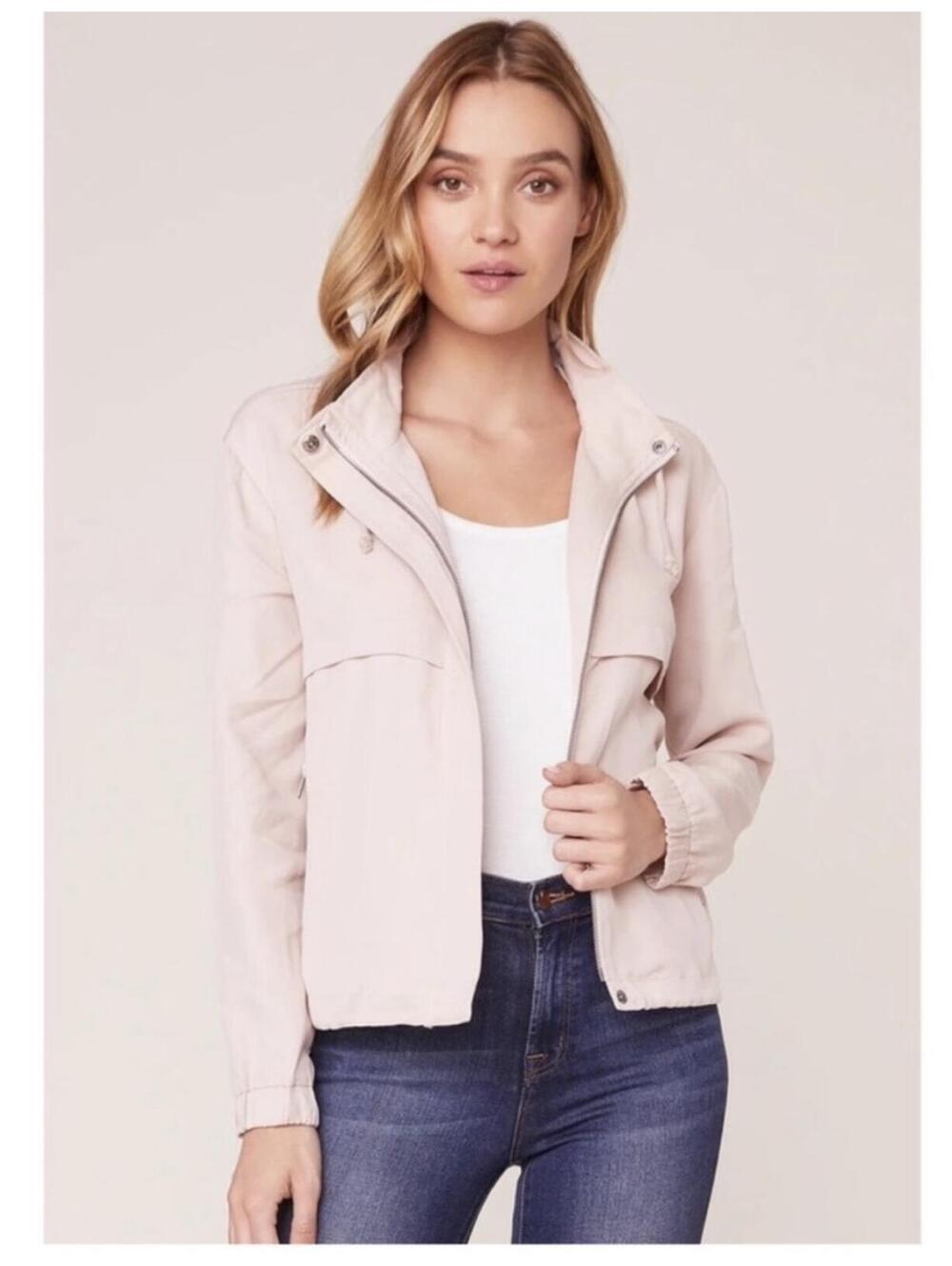 BB Dakota Dusty Rose Lightweight Jacket - Size Small